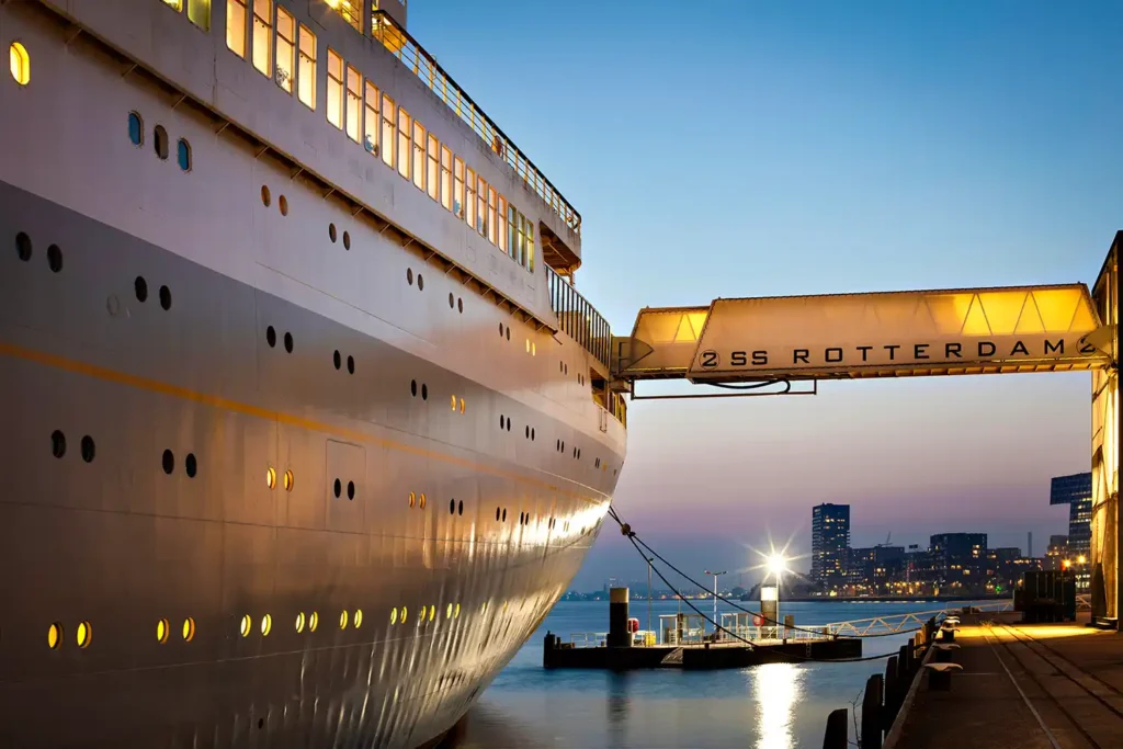 Cruise Terminal Rotterdam an der Wilhelminakade